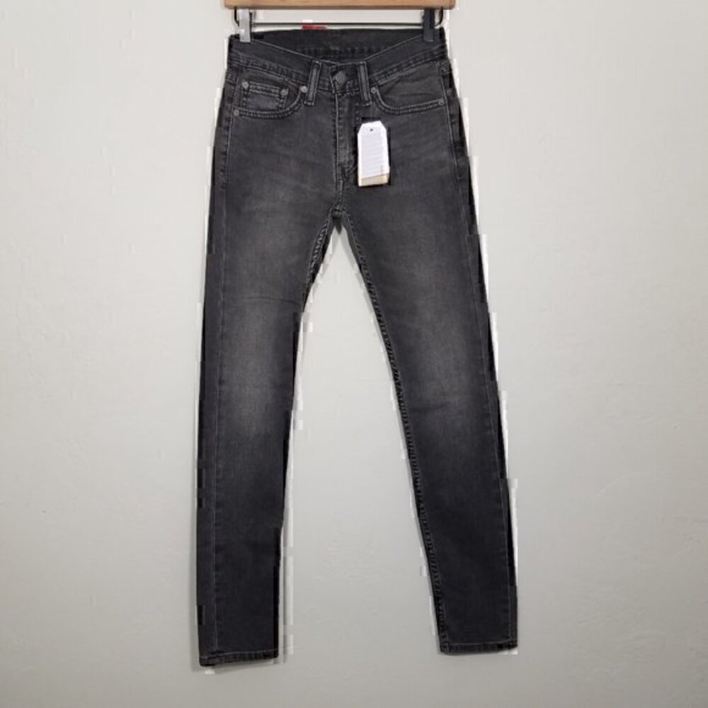 NWT Levi's Extreme Skinny Jeans Zipper Gray Jeans Size 28